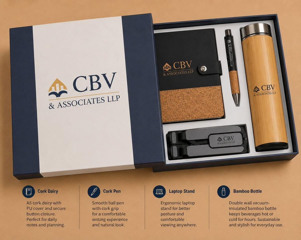 The Cork & Bamboo Executive Set
