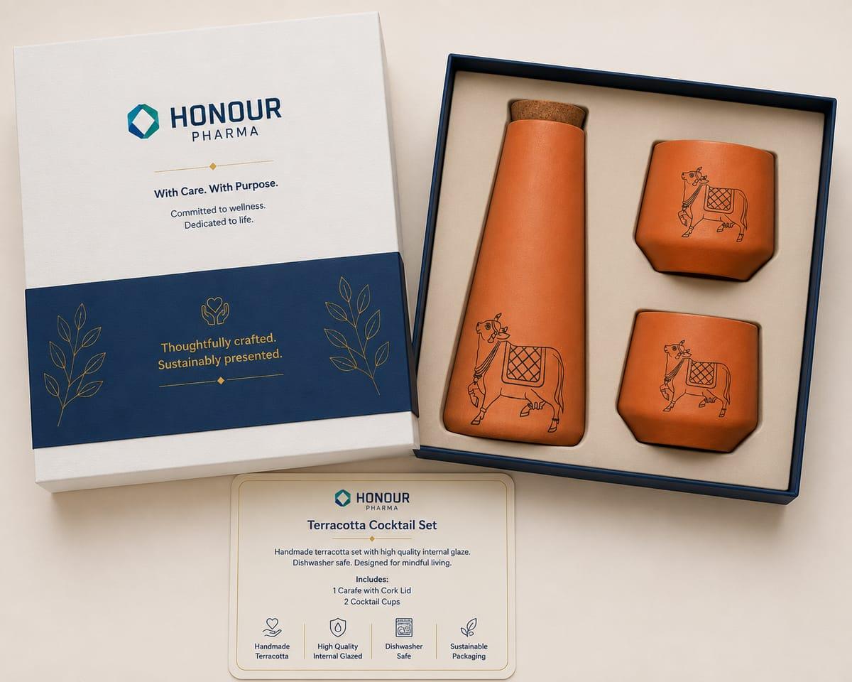 The Terracotta Carafe Set