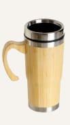 Bamboo With Stainless steel inside