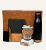 Cork Diary, Cork Bottle & Mug, Card Holder, Pen & Keychain