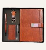 Diary, Pen, Keychain & Card Holder