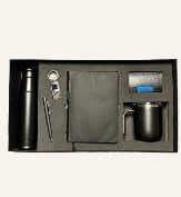 Diary, Pen, Keychain, Tumbler & steel bottle
