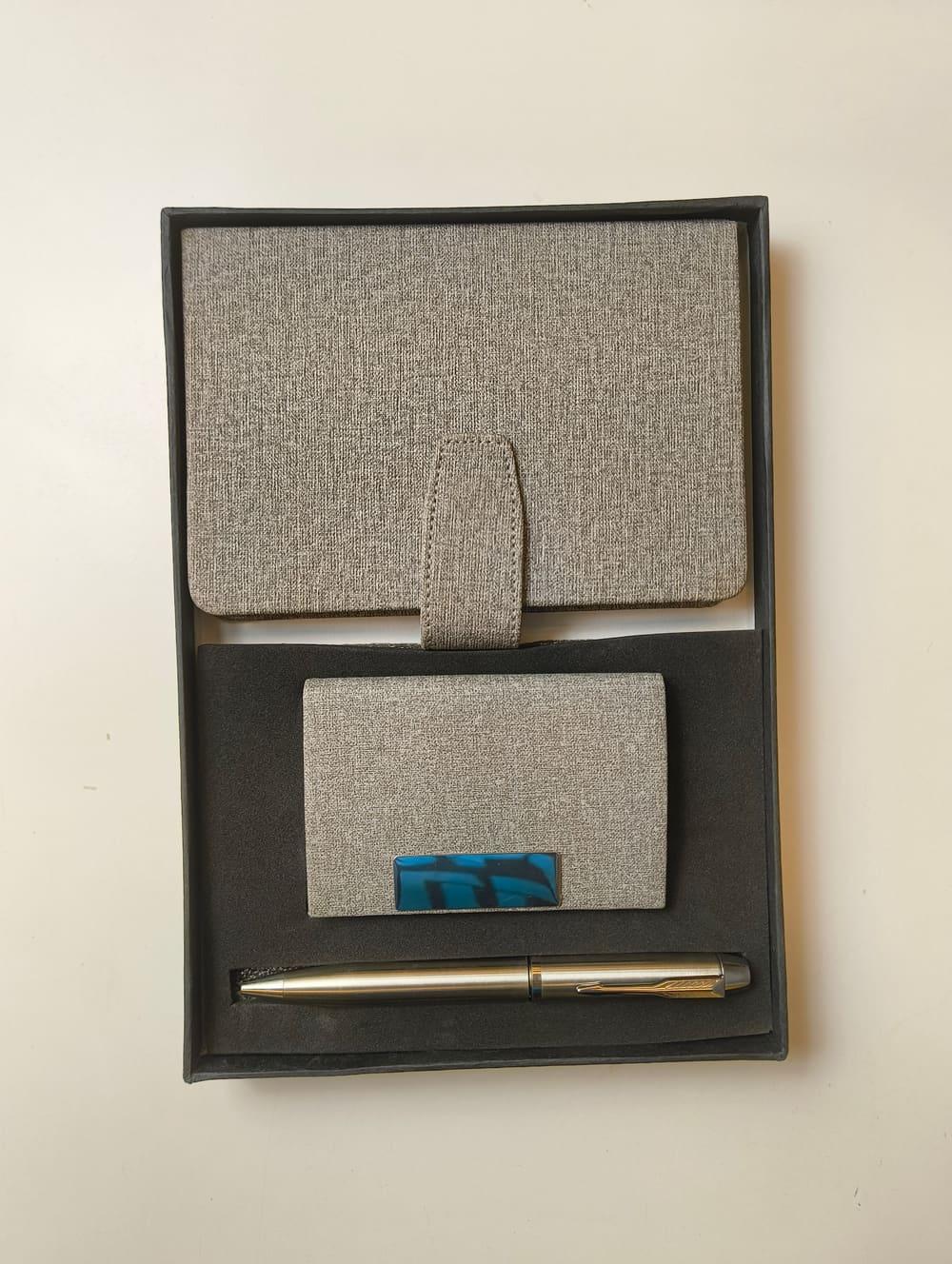 Pocket Diary, Card Holder and Pen