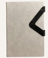 Grey Diary with Flap