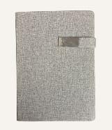 Grey Textured Diary