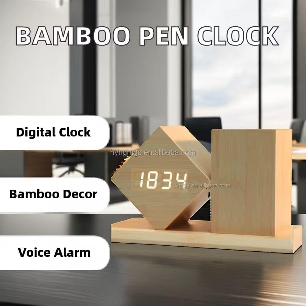 Clock pen Stand