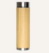Bamboo With Stainless steel inside, Top & Bottom Steel Finish Capacity
- 500ml
